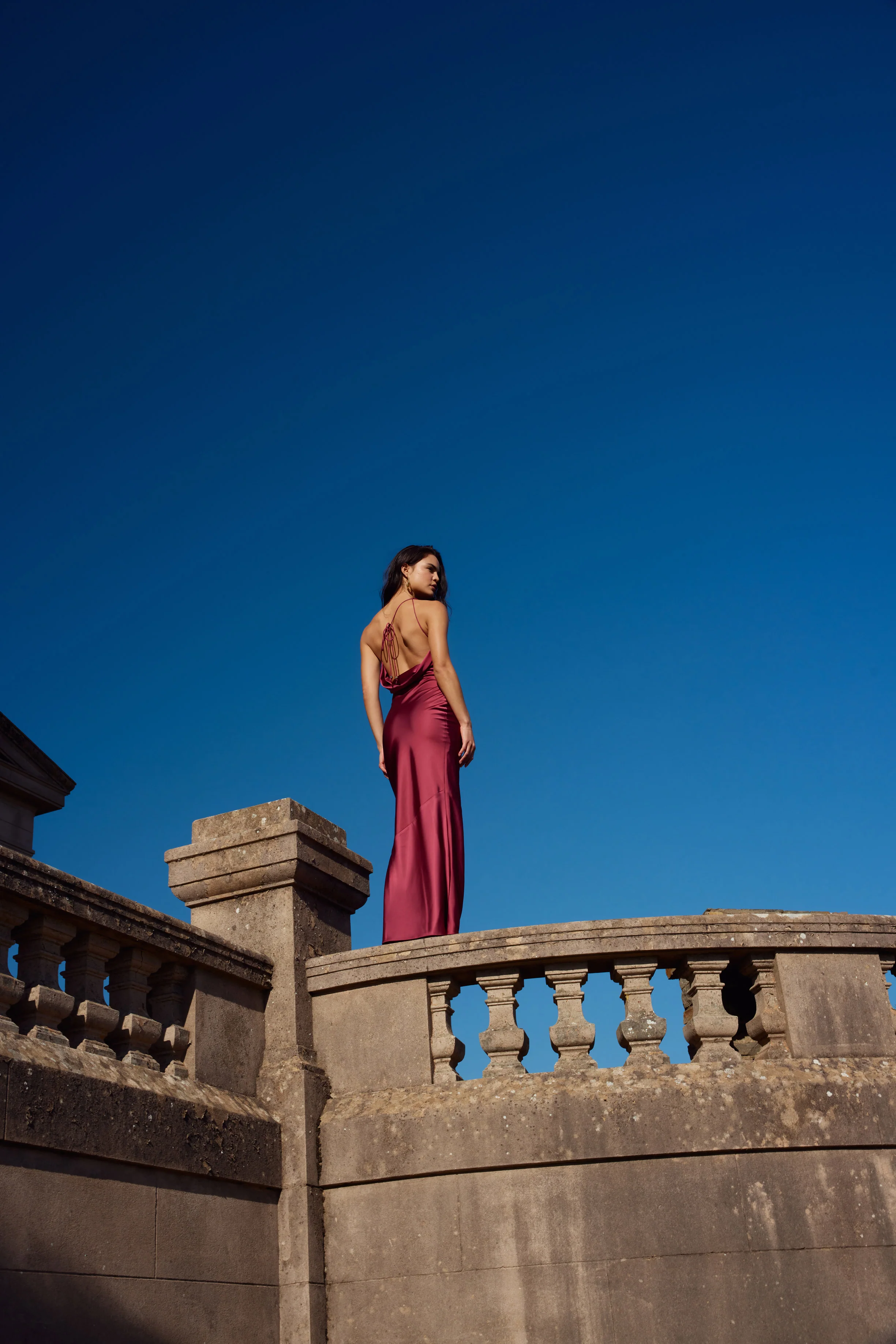 Nola Dress - Wine - Image 2