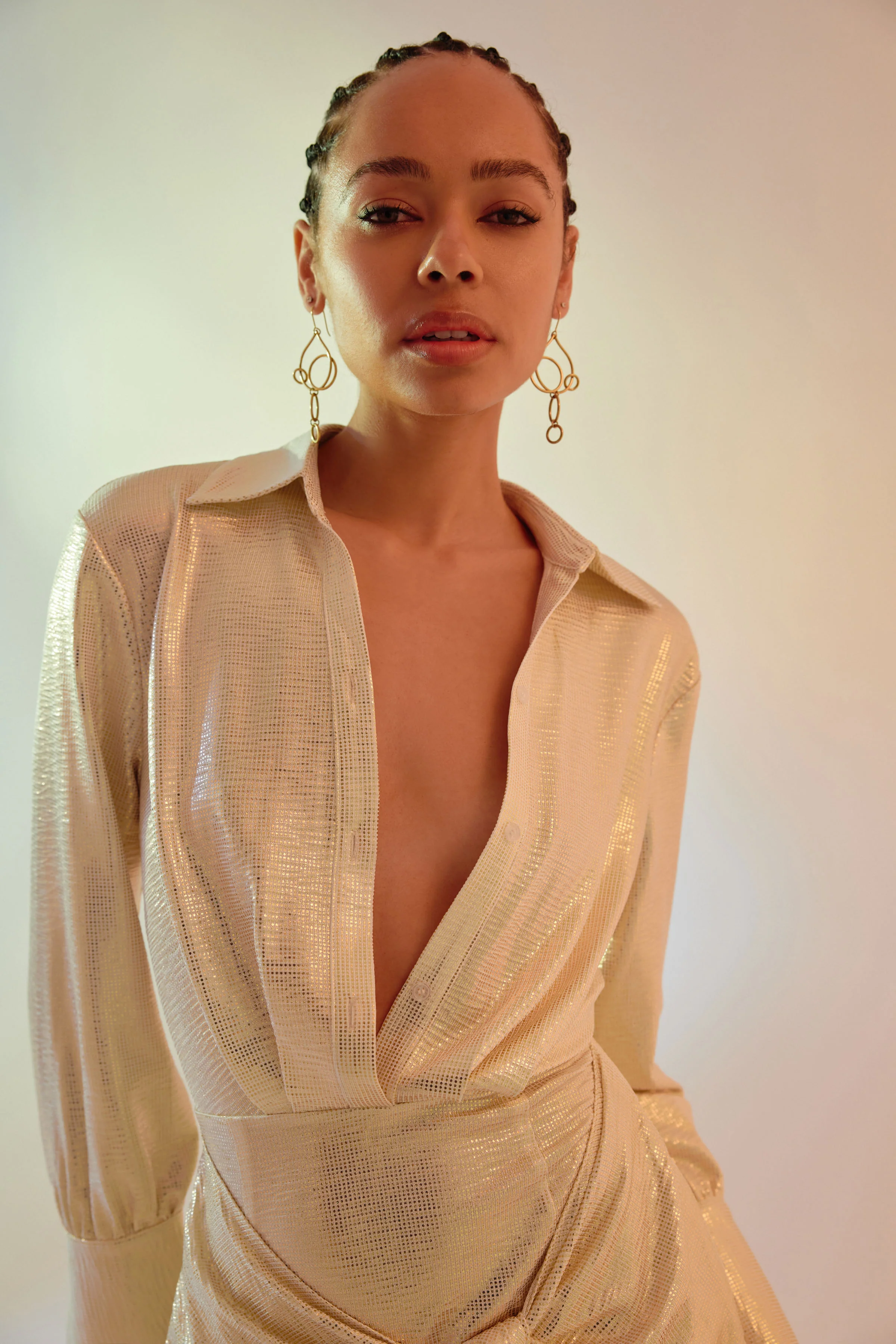 Pallas Dress - Metallic - Image 2