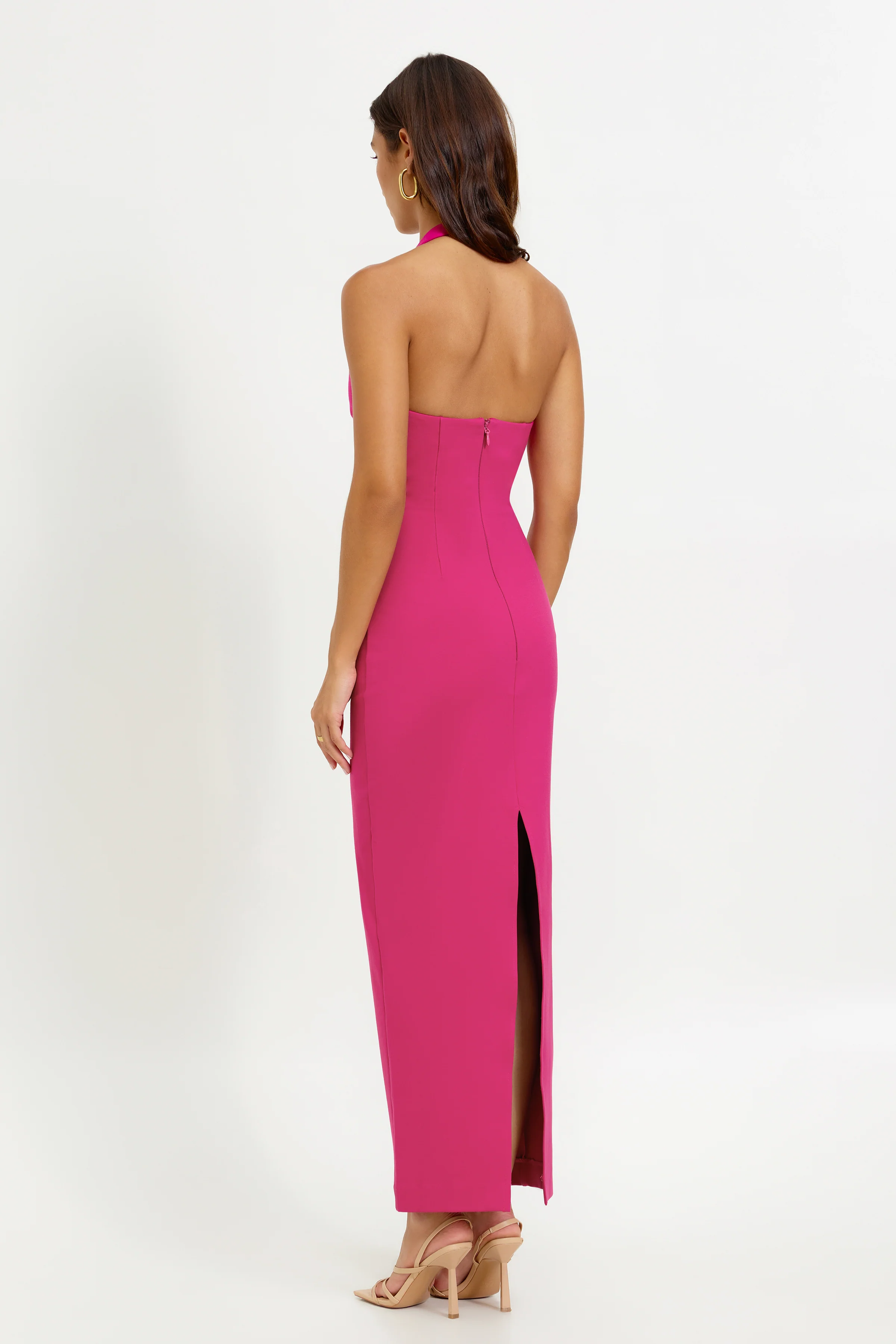 Pirro Dress - Magenta - Image 3