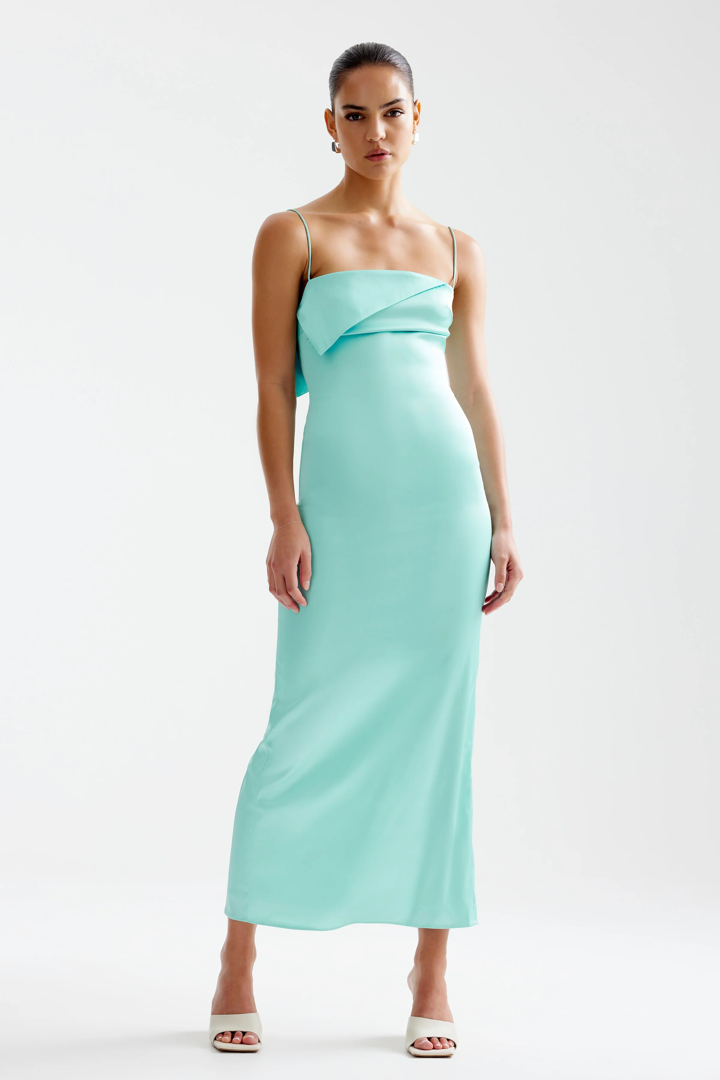 Rayna Dress - Aqua - Image 3