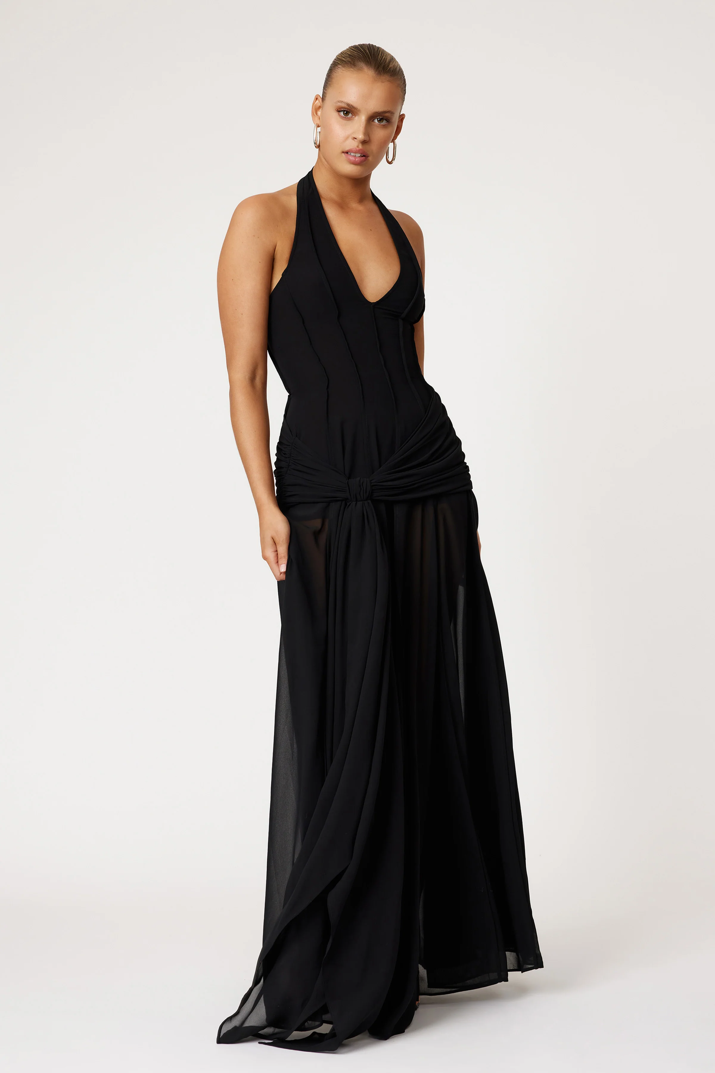 Rheanna Dress - Black - Image 3