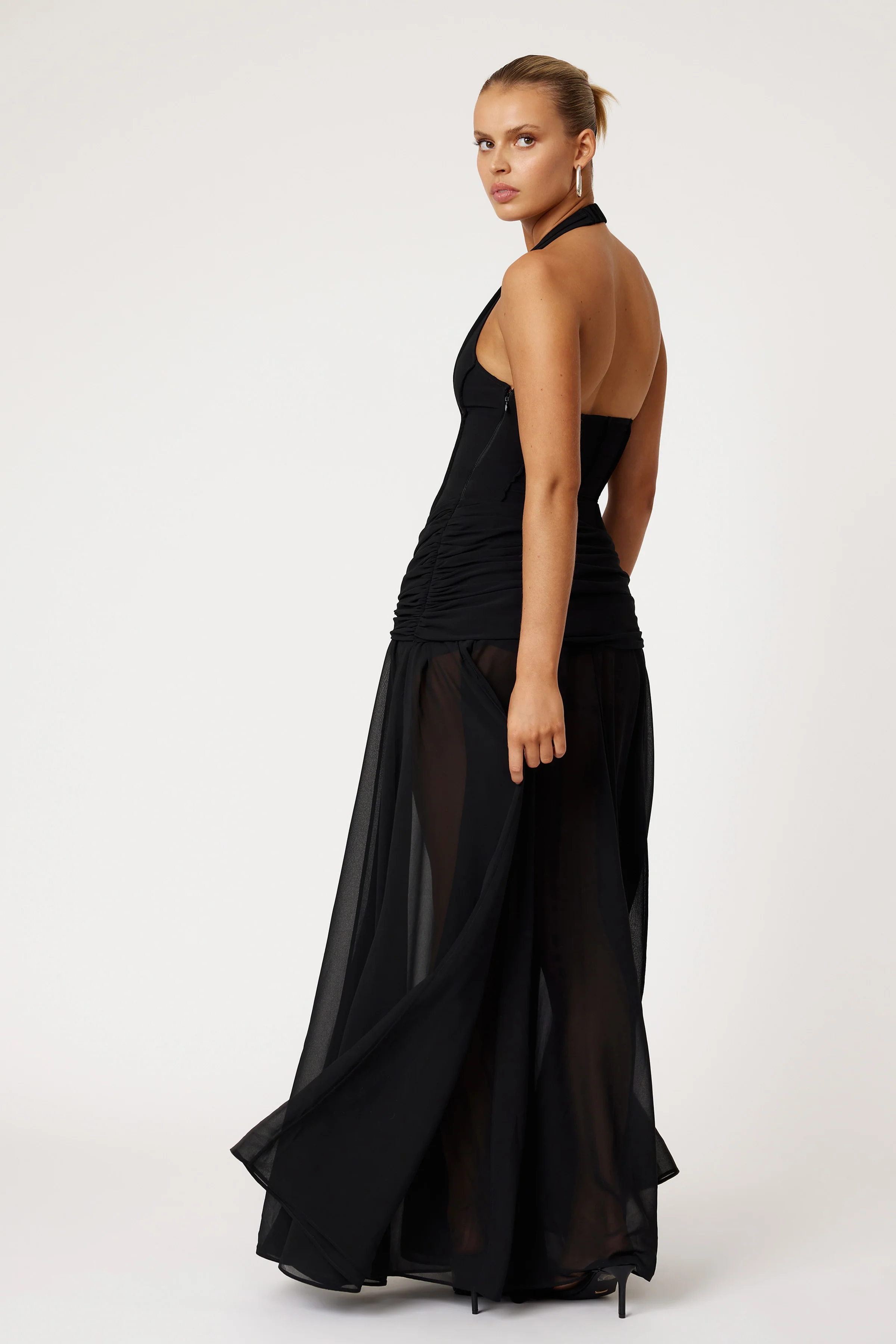 Rheanna Dress - Black - Image 4