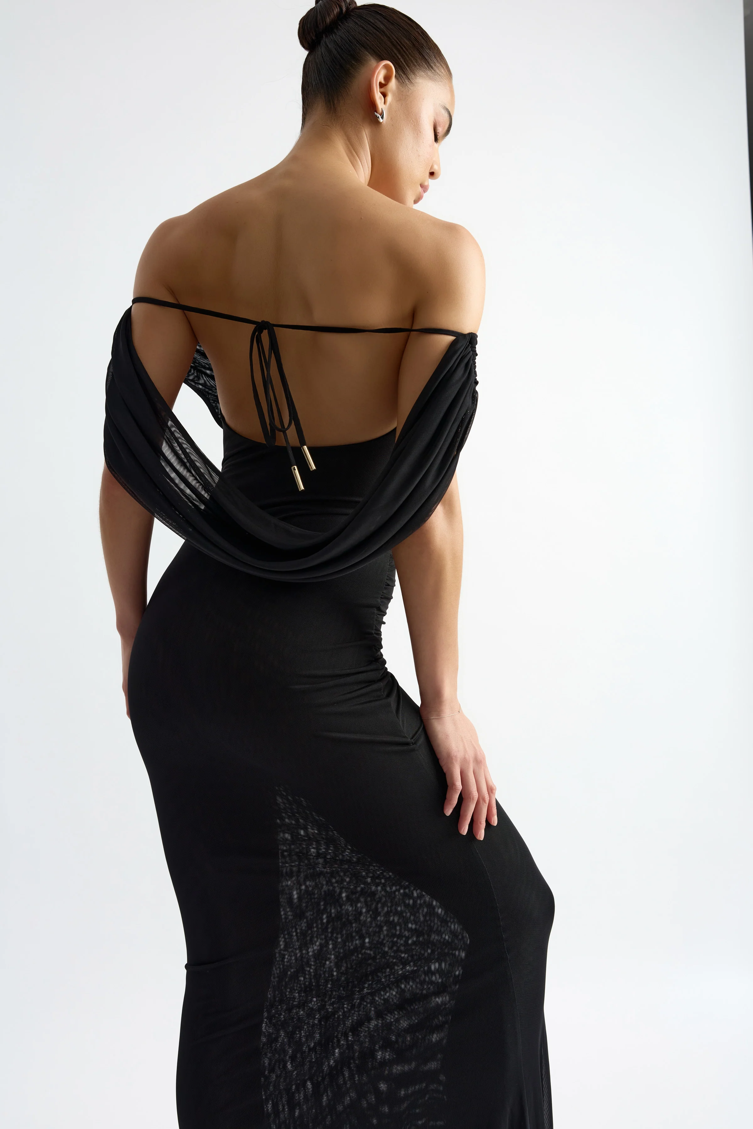 Sebastian Dress - Black - Image 5