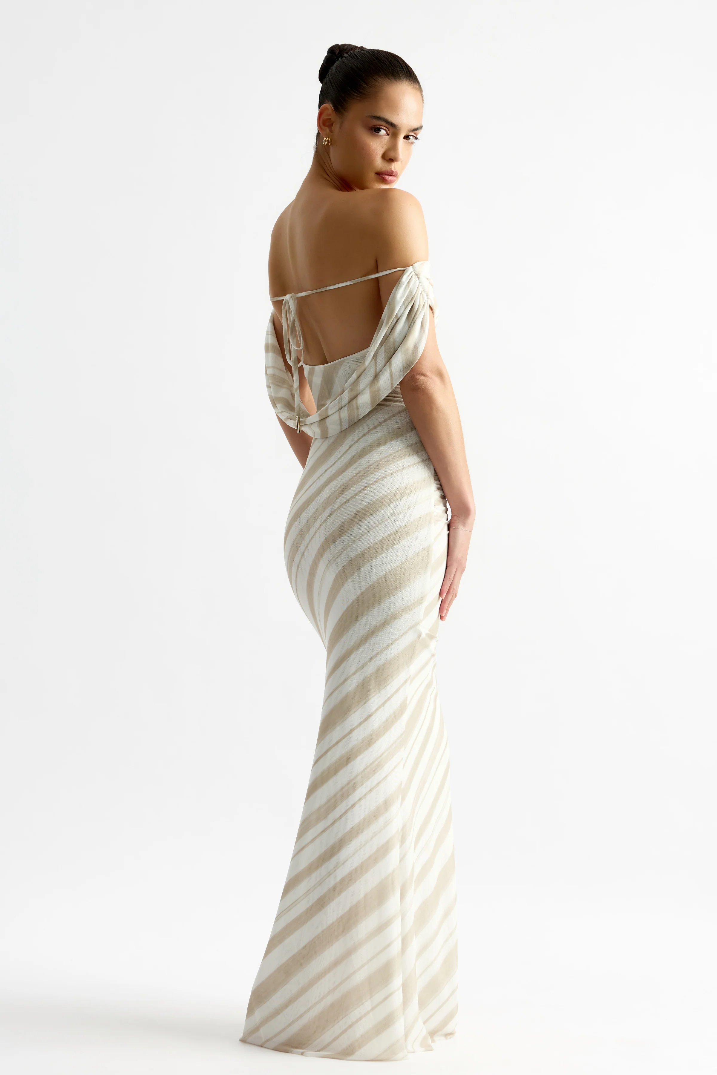 Sebastian Dress - Stripe Print - Image 5