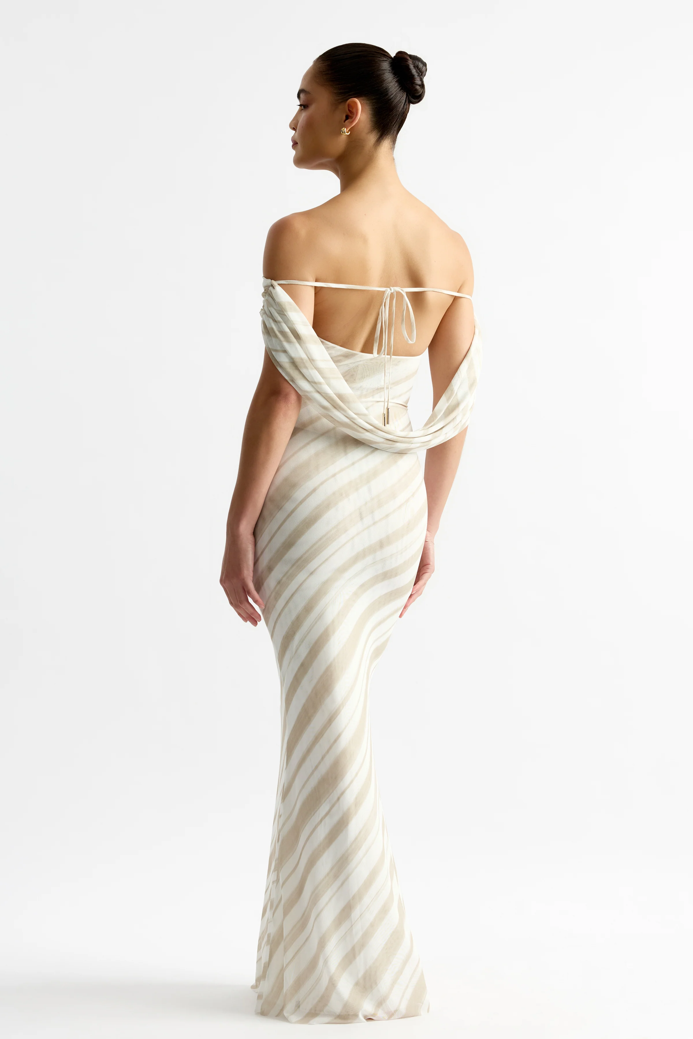 Sebastian Dress - Stripe Print - Image 6