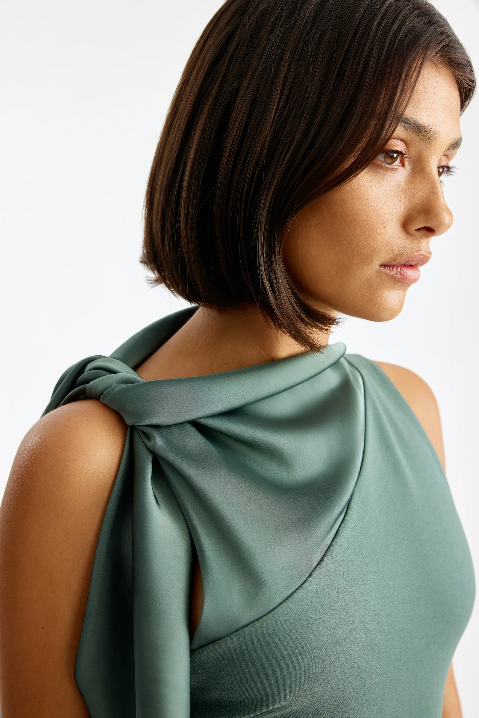 Shilo Dress - Army Green - Image 5