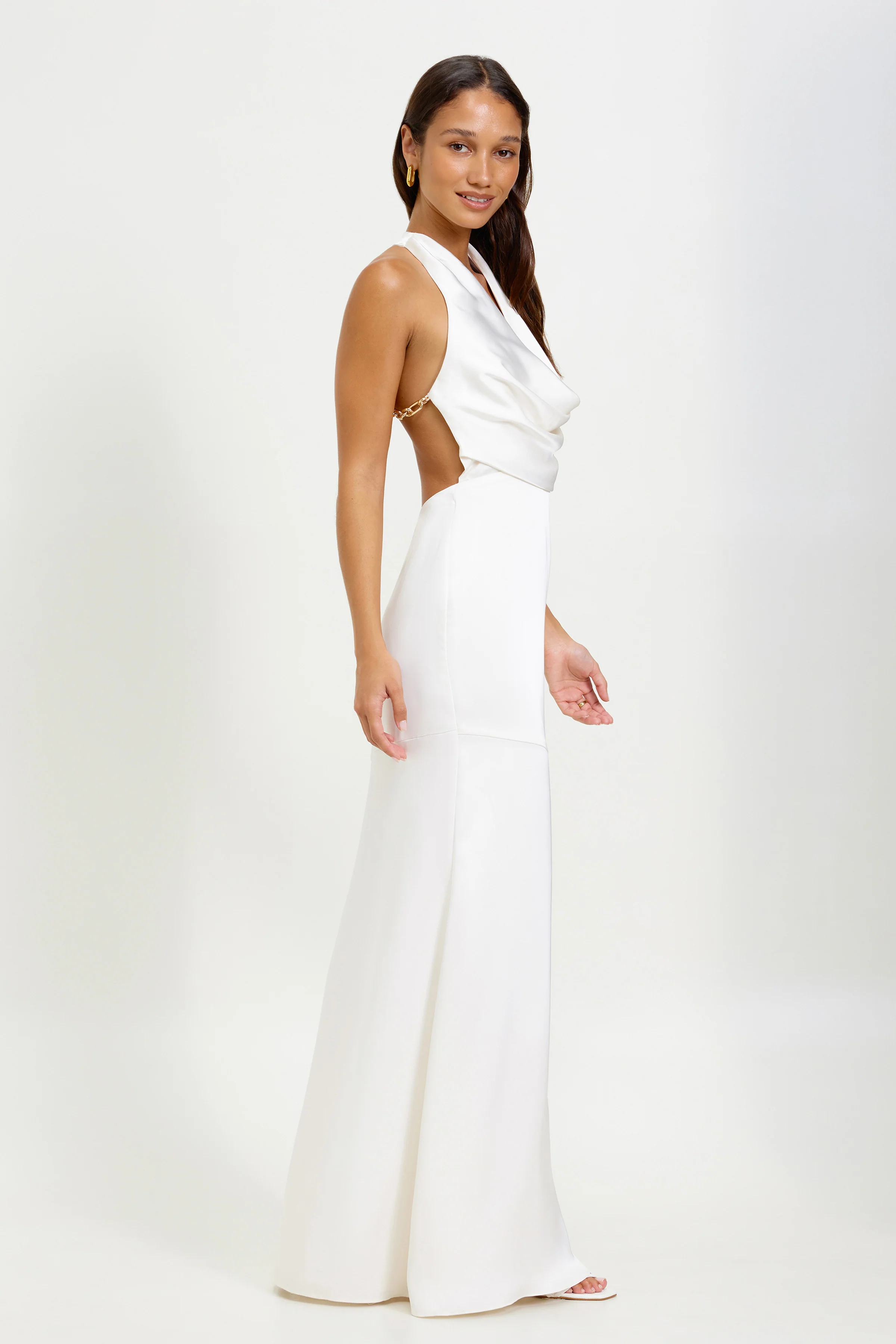 Silvana Dress - Oyster - Image 4
