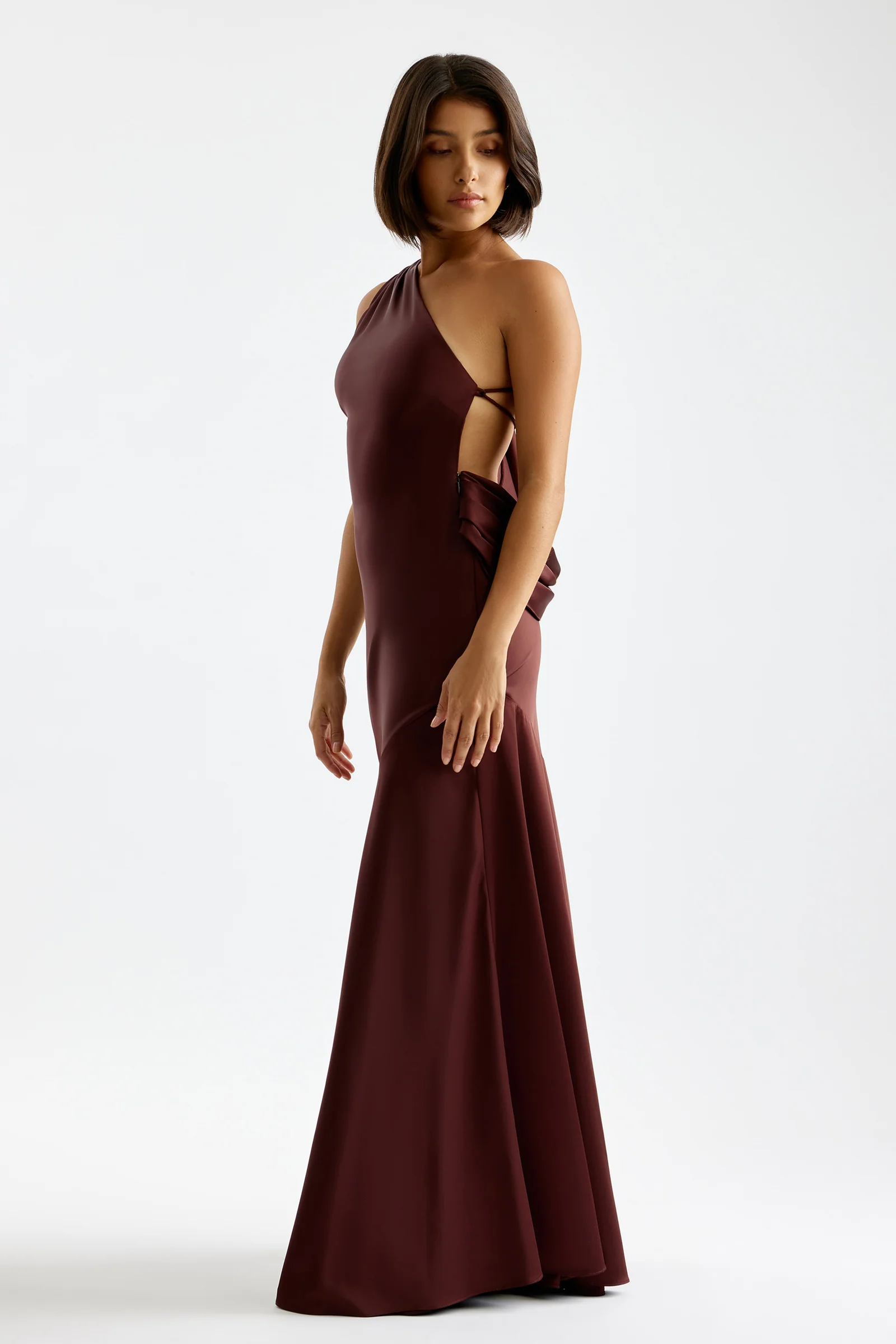 Tala Dress - Deep Plum - Image 4