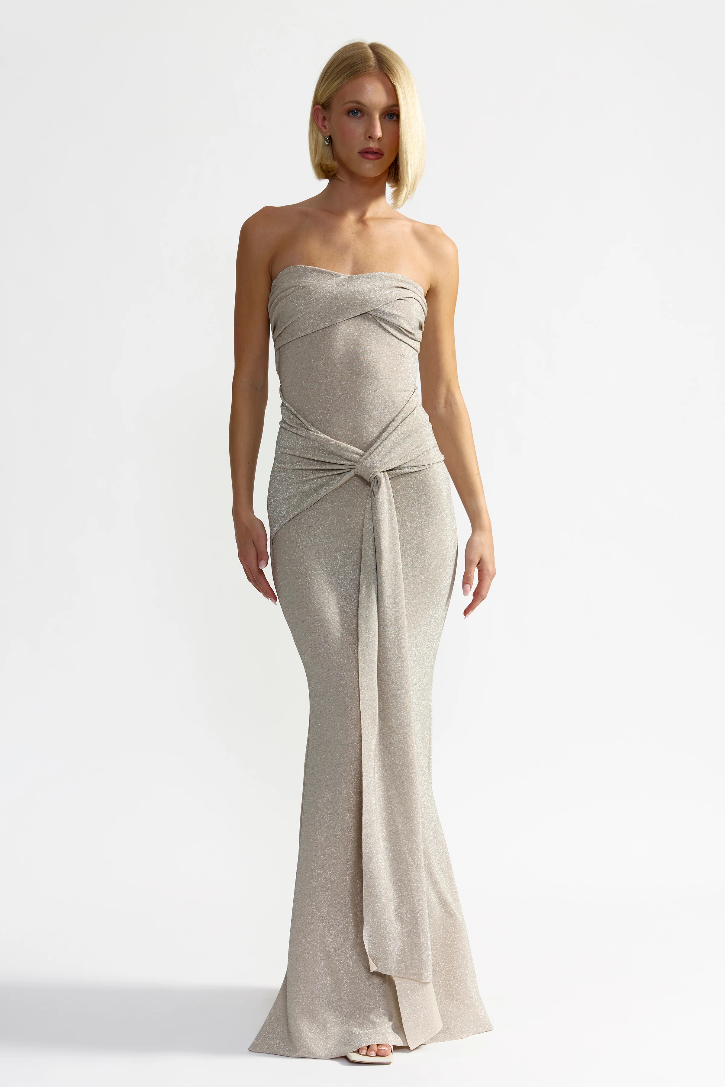 Tiffany Dress - Champagne - Image 4