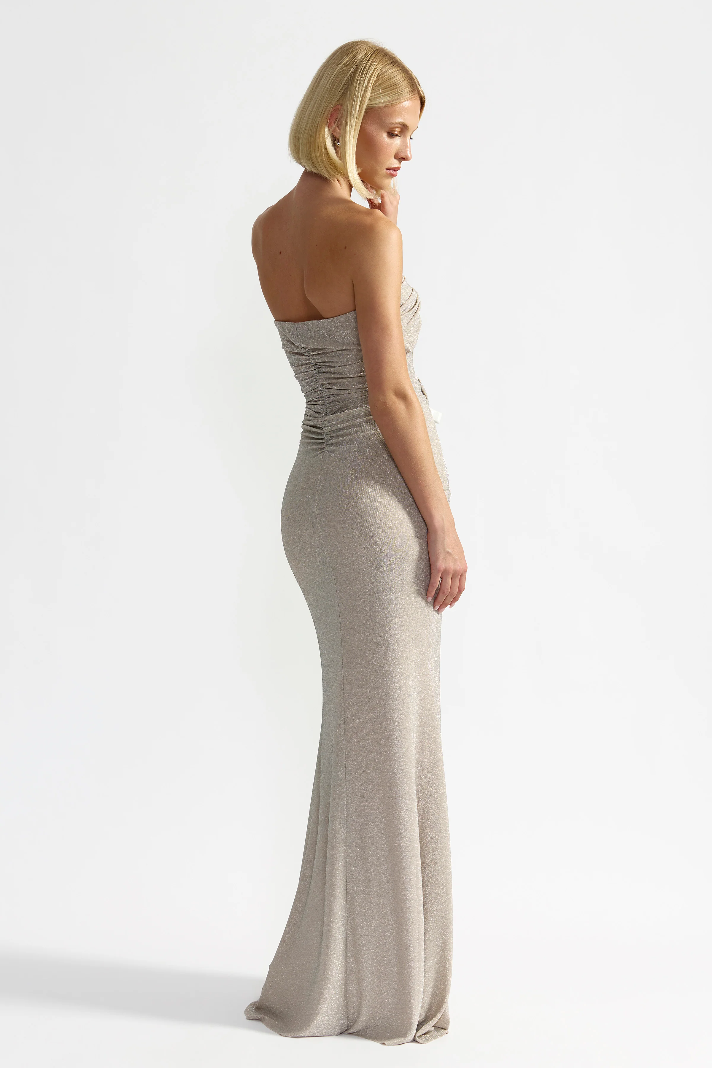 Tiffany Dress - Champagne - Image 6