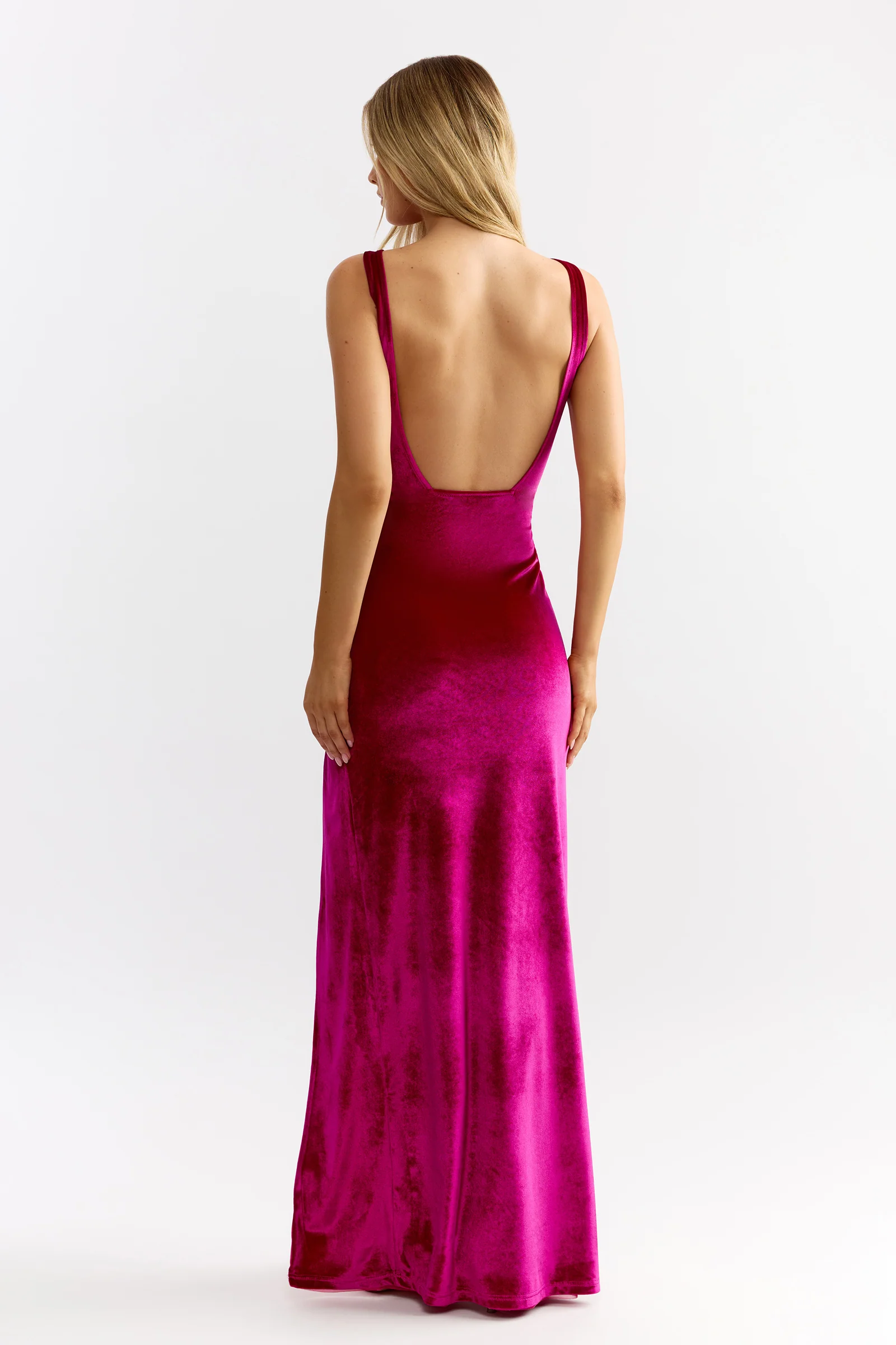 Whitney Dress - Berry - Image 3