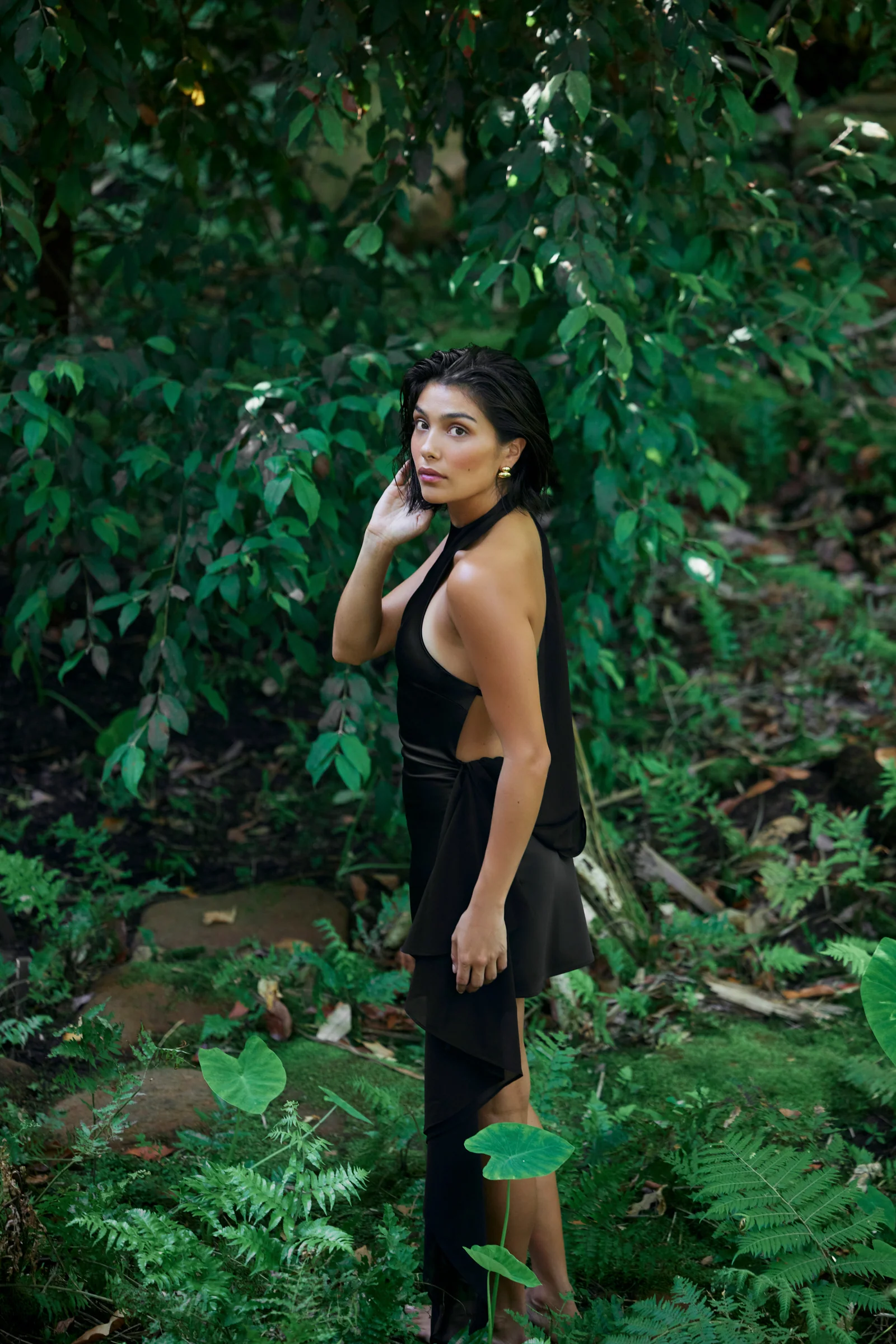 Willow  Dress - Black - Image 2