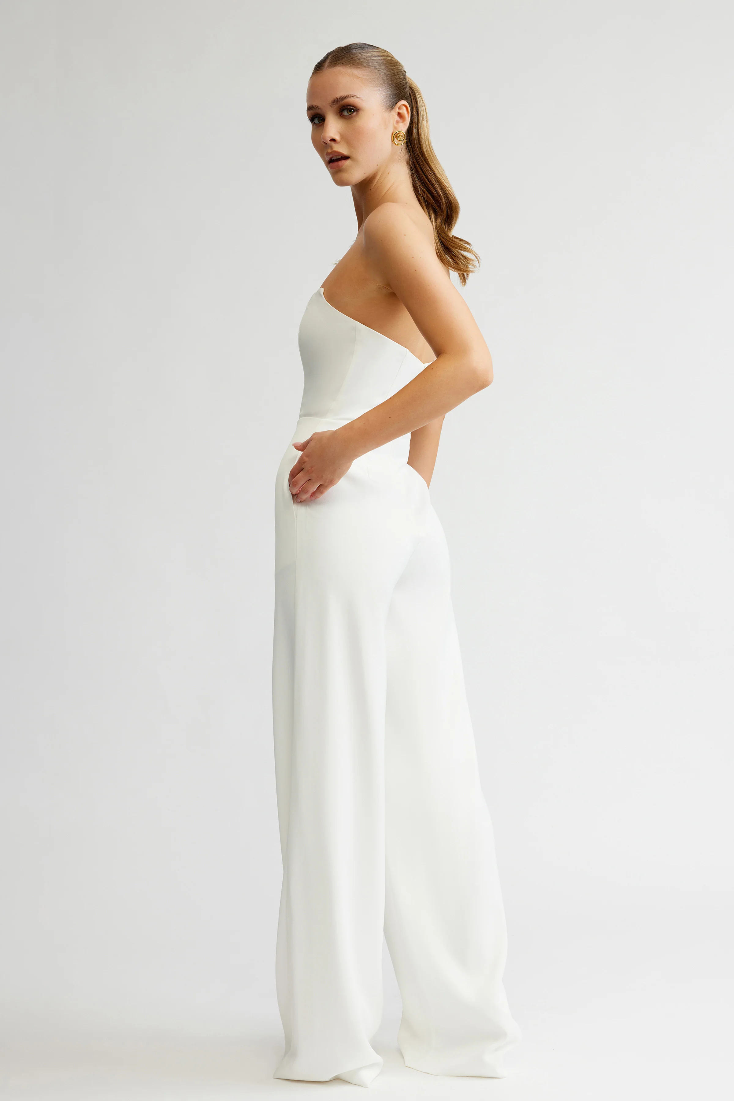 Zale Jumpsuit - White - Image 3