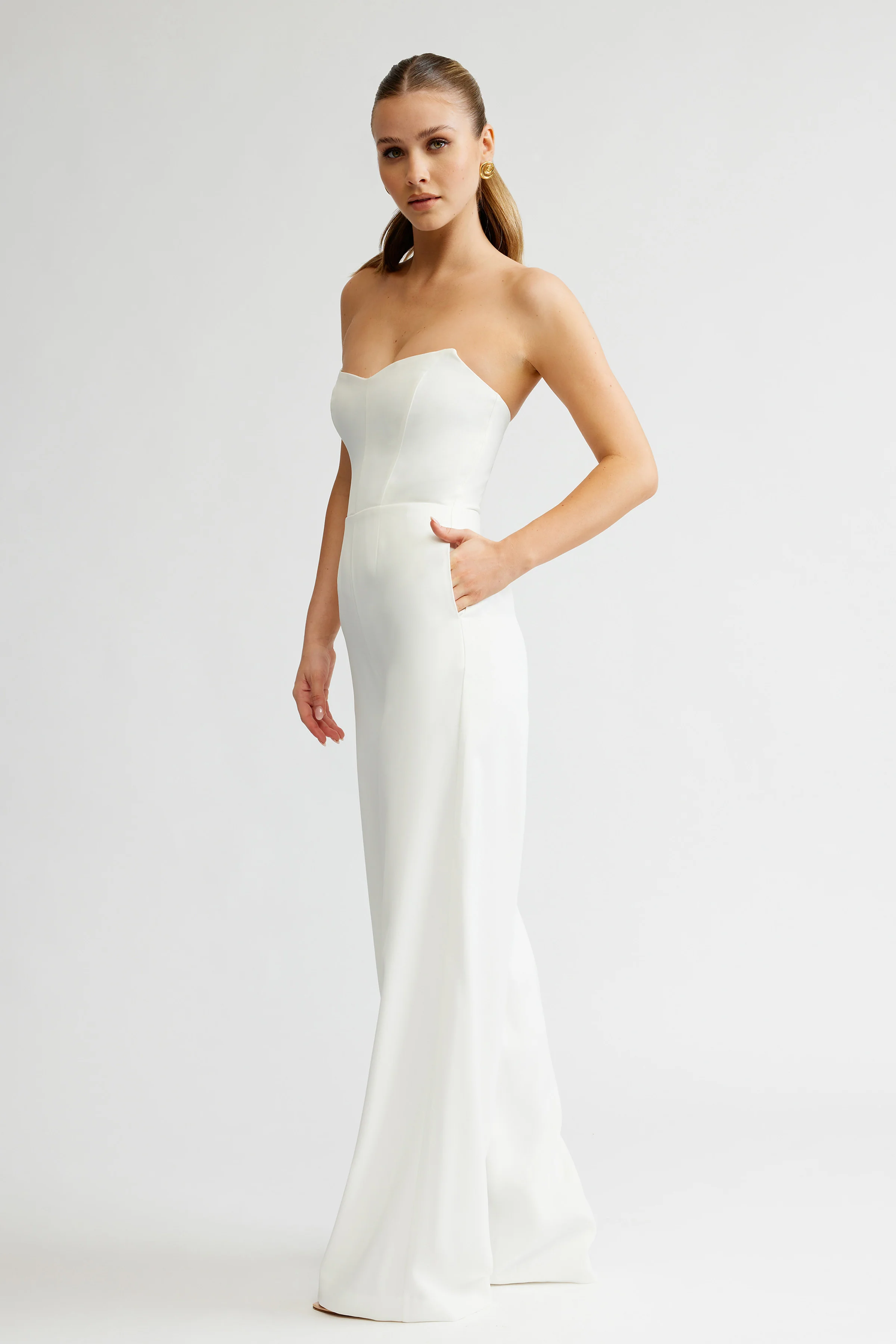 Zale Jumpsuit - White - Image 4