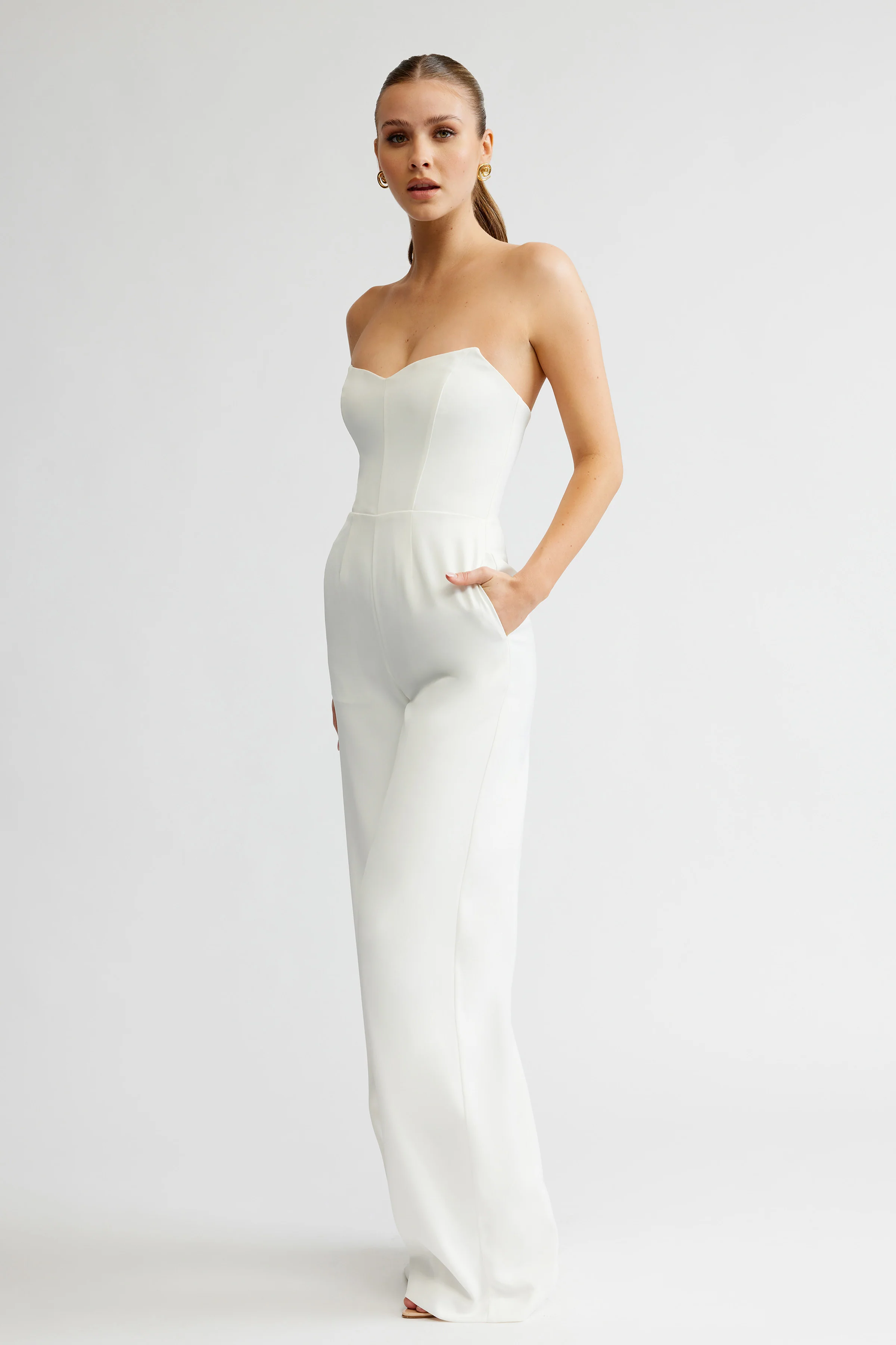 Zale Jumpsuit - White - Image 6