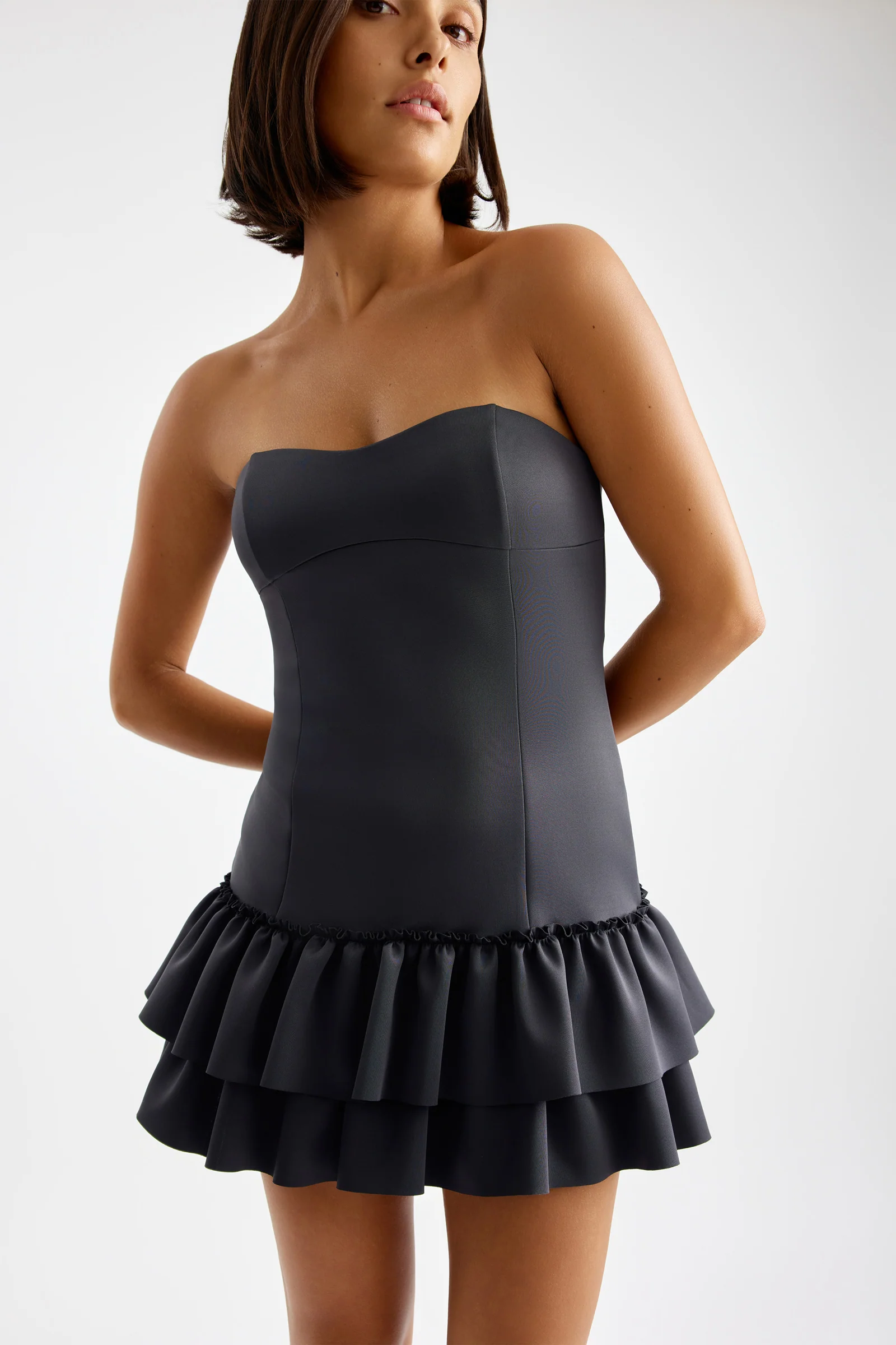Zion Dress - Charcoal - Image 2