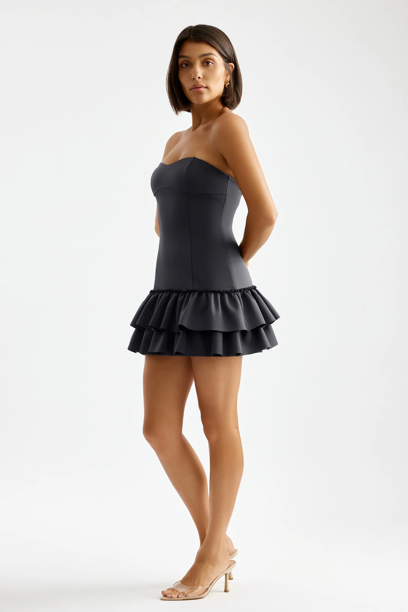 Zion Dress - Charcoal - Image 4
